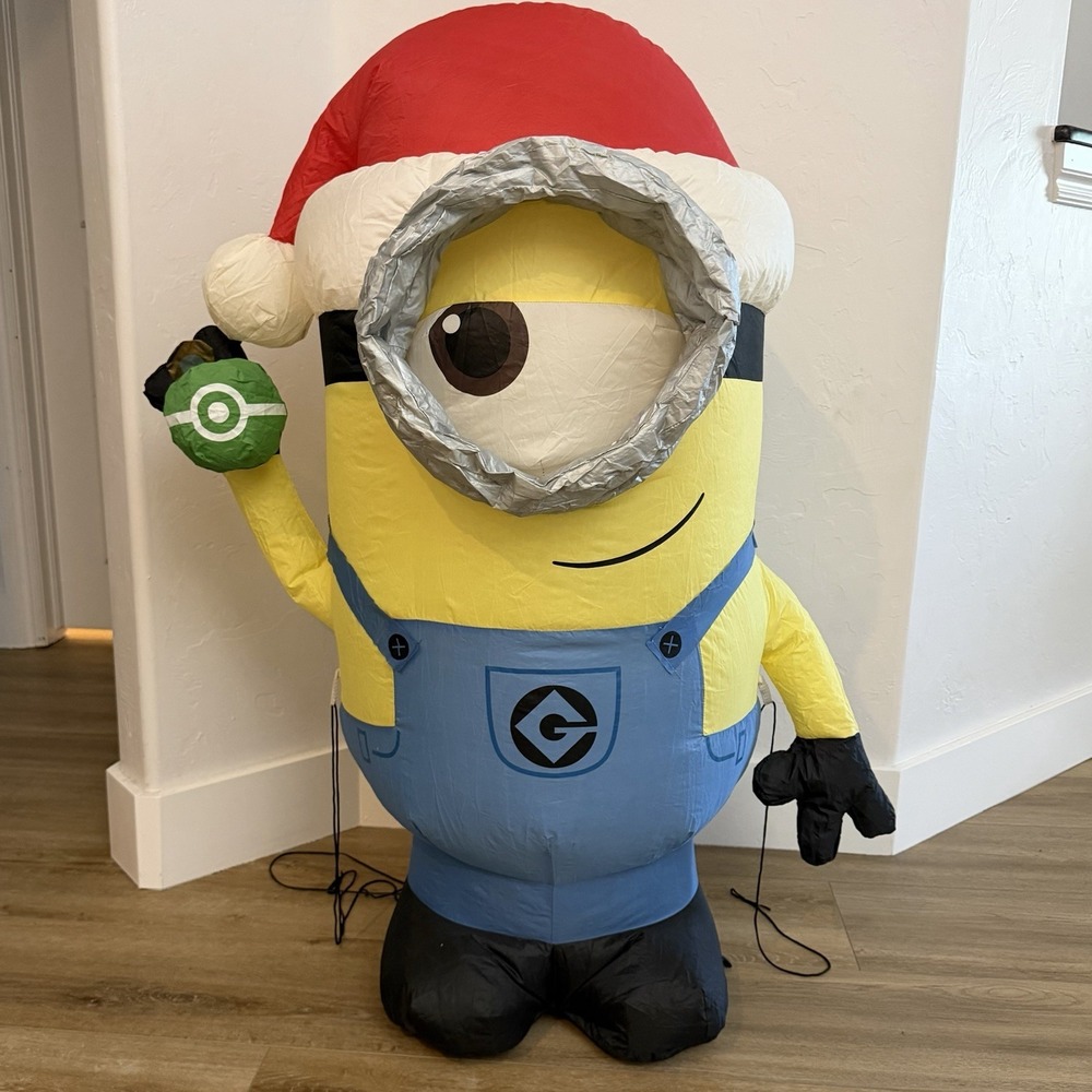 Despicable Me‎ STUART Minion 3.5 Ft Christmas Airblown Inflatable Gemmy 2019